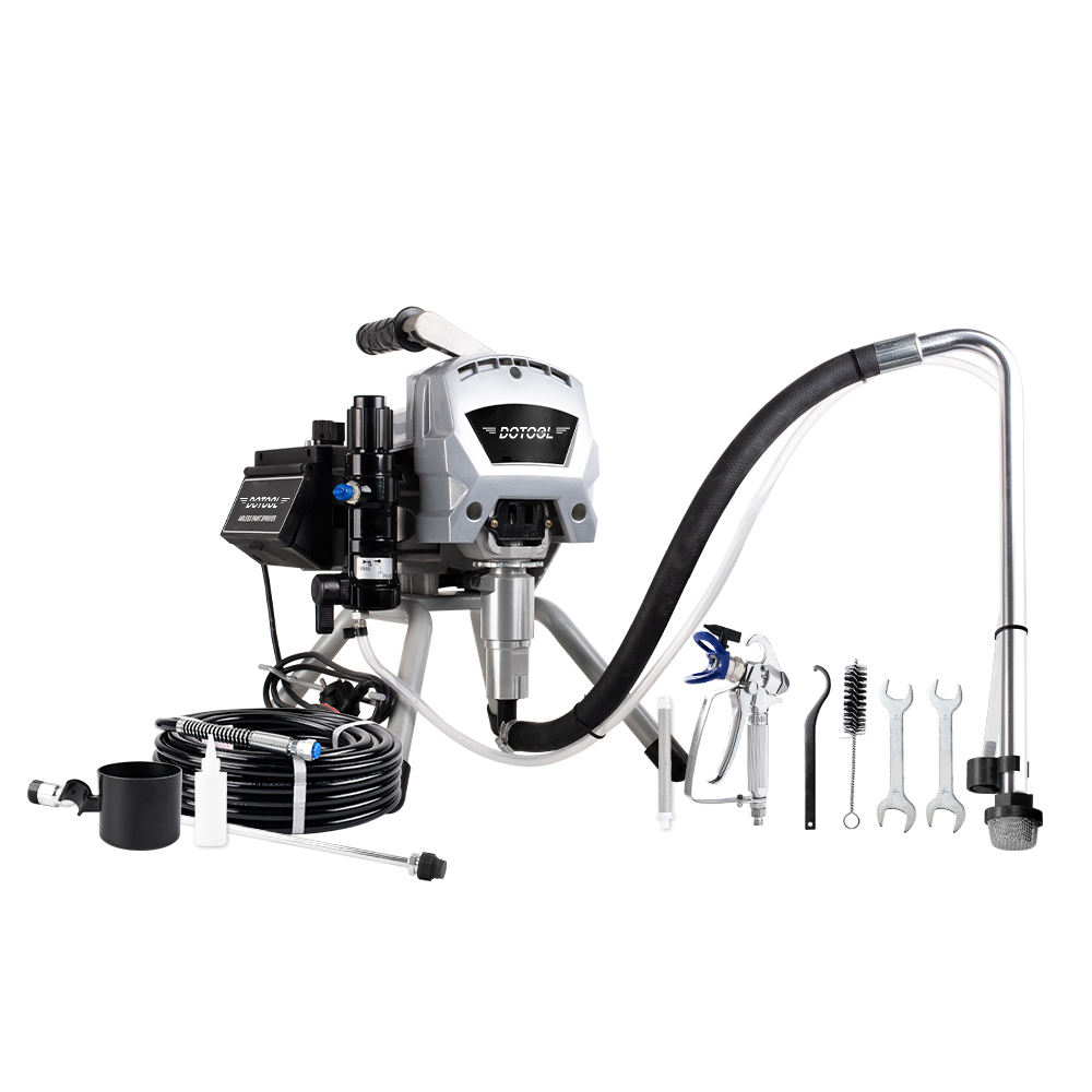 DOTOOL Electric R330 high-pressure airless sprayer for latex paint, coatings and paints, professional grade for home decoration industry