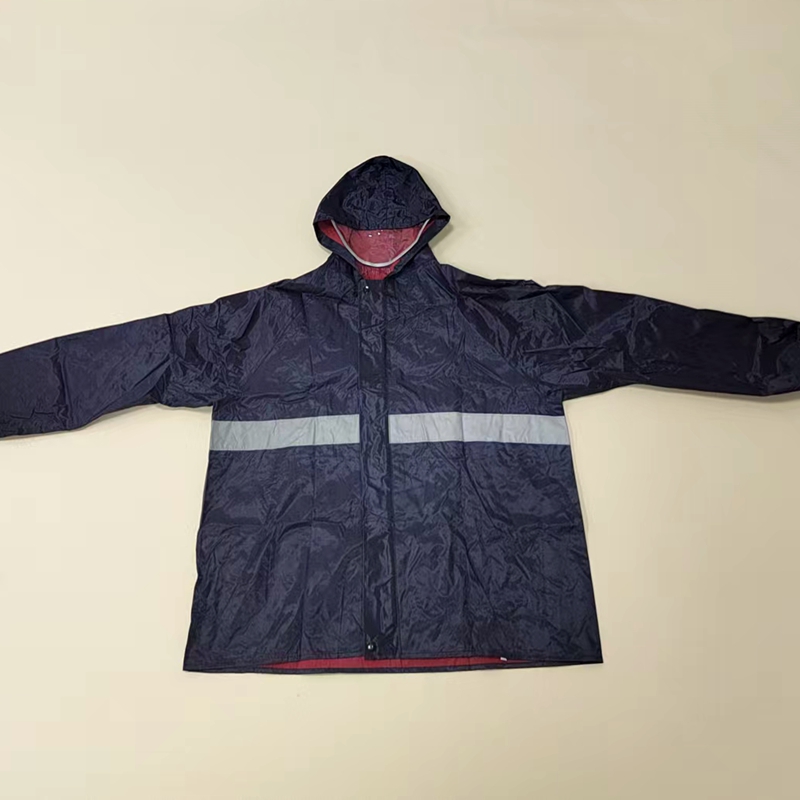 Li Wang Factory Direct sales Oxford cloth set Adult raincoat, essential raincoat for outdoor travel and cycling Specification image