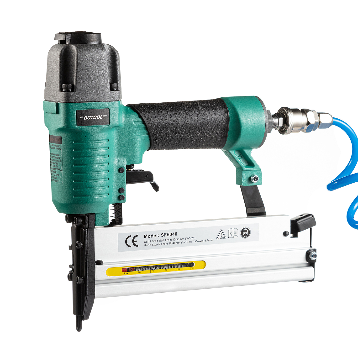 DOTOOL factory direct sales pneumatic nail gun SF5040, dual-purpose nail gun for straight nails and horse nails, no nail jamming for furniture decoration