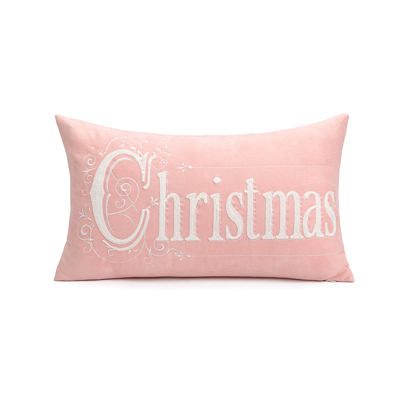 Navidad rojo almohada bola de navidad gafas de navidad calcetines de navidad navidad decoración del hogar cálido regalo de tela - 3