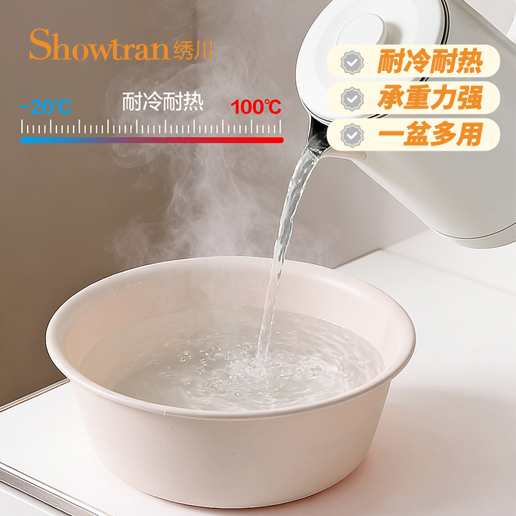 H231-ST0238中号加厚塑料盆家用洗脸盆多功能盆环保盆详情图6