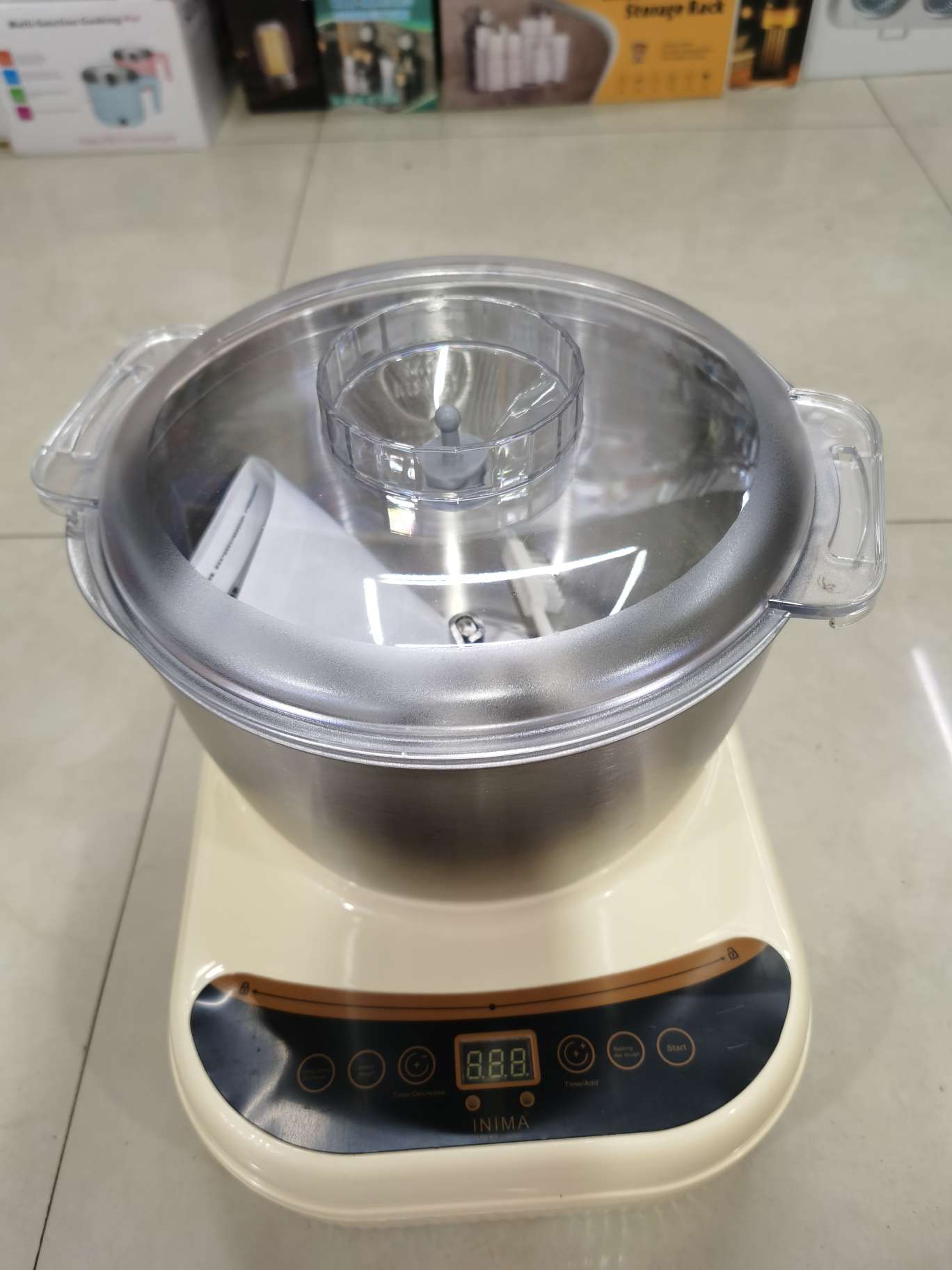 Dough mixer, household fully automatic chef, dough stirring and leavening machine, multi-functional family fermentation integrated machine, dough resting, new type flour mixer, noodle mixer, dough beating machine detail image 17