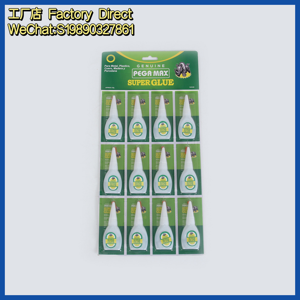 502 pegamento embalaje verde super pegamento embotellado viscosa fuerte pegamento seco rápido venta caliente venta directa de fábrica Item Picture