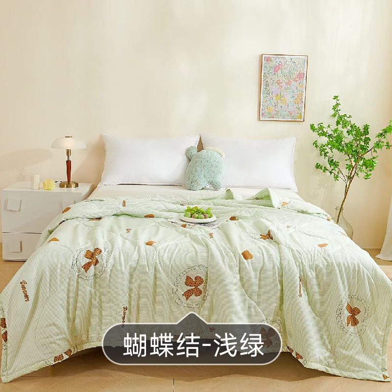 跑量水洗棉印花夏被
尺寸  200*230
工艺  机包边
面料  化纤水洗棉
重量  2.2斤左右详情图6