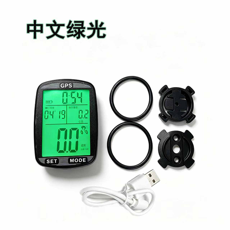 250817 Bicycle GPS odometer, wireless odometer, large screen, wireless backlight, waterproof mountain bike odometer, odometer, speed meter Application Scenario