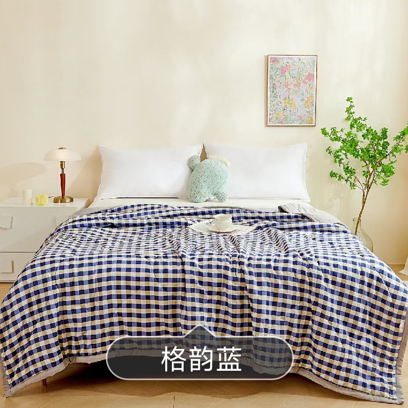 跑量水洗棉印花夏被
尺寸  200*230
工艺  机包边
面料  化纤水洗棉
重量  2.2斤左右详情图7