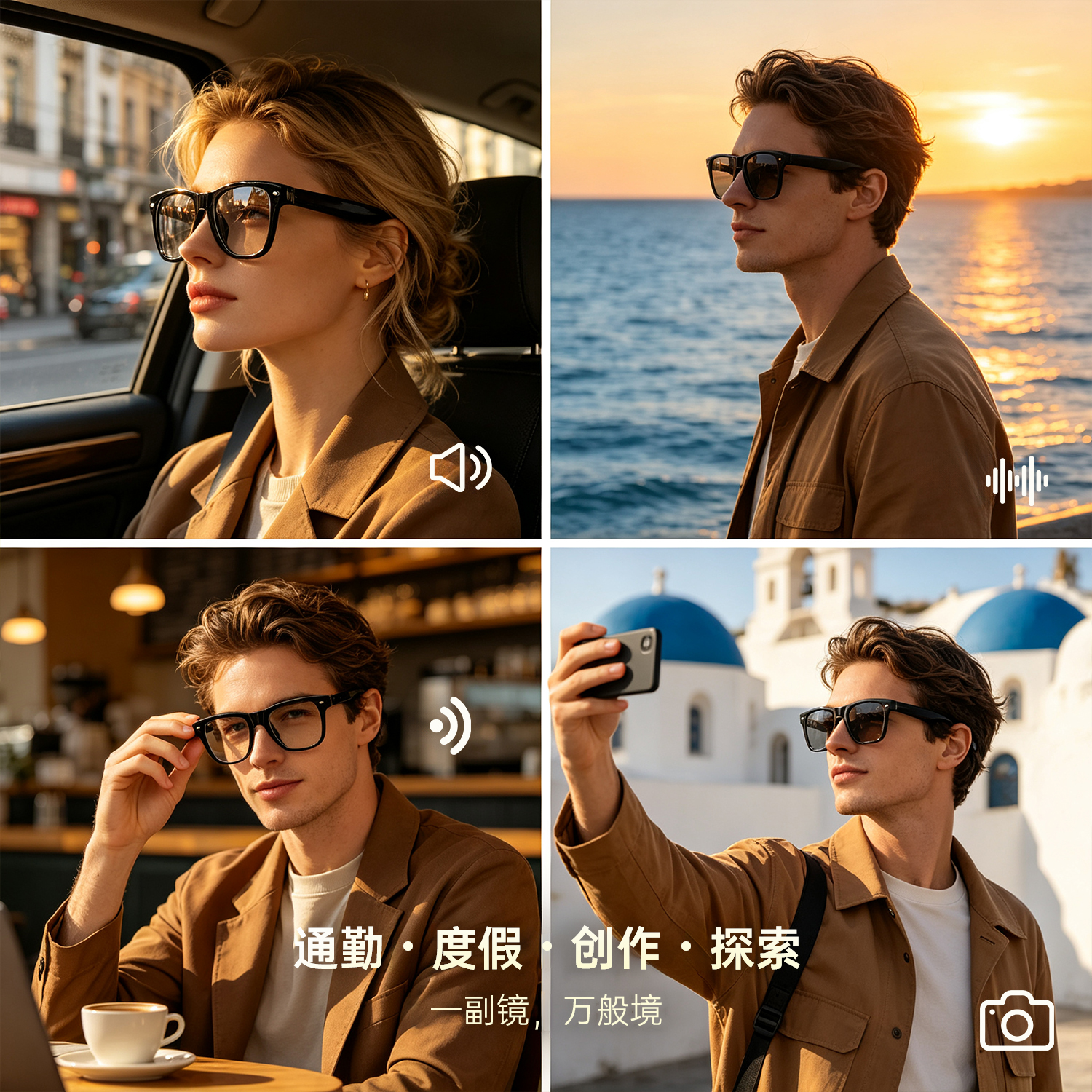 GM-88 Women's sunglasses Black sunglasses Christmas fashion glasses UV protection trendy style Application Scenario