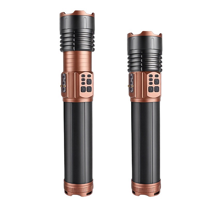 251207 Four-color white laser flashlight, aluminum alloy flashlight, high-intensity laser cannon, high-brightness red, yellow, blue and purple light flashlight, multi-functional charging with side light Application Scenario