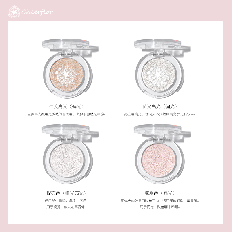 CHEERFLOR Galaxy Starlight Series Tanning Highlight Item Picture