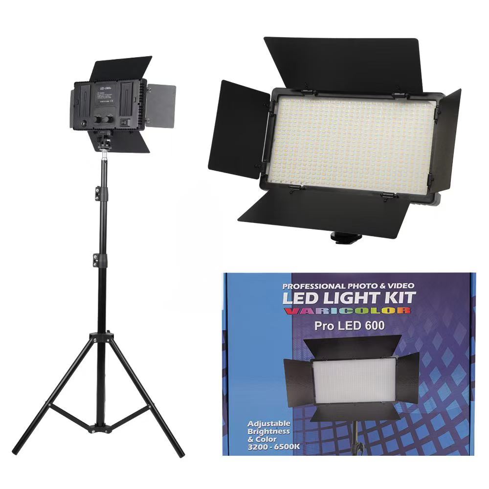 Luz de complemento de fotografía transfronteriza LED lámpara cuadrada de cuatro páginas interior y exterior foto en vivo en vivo luz de deflector tipo cuadrado luz portátil Item Picture