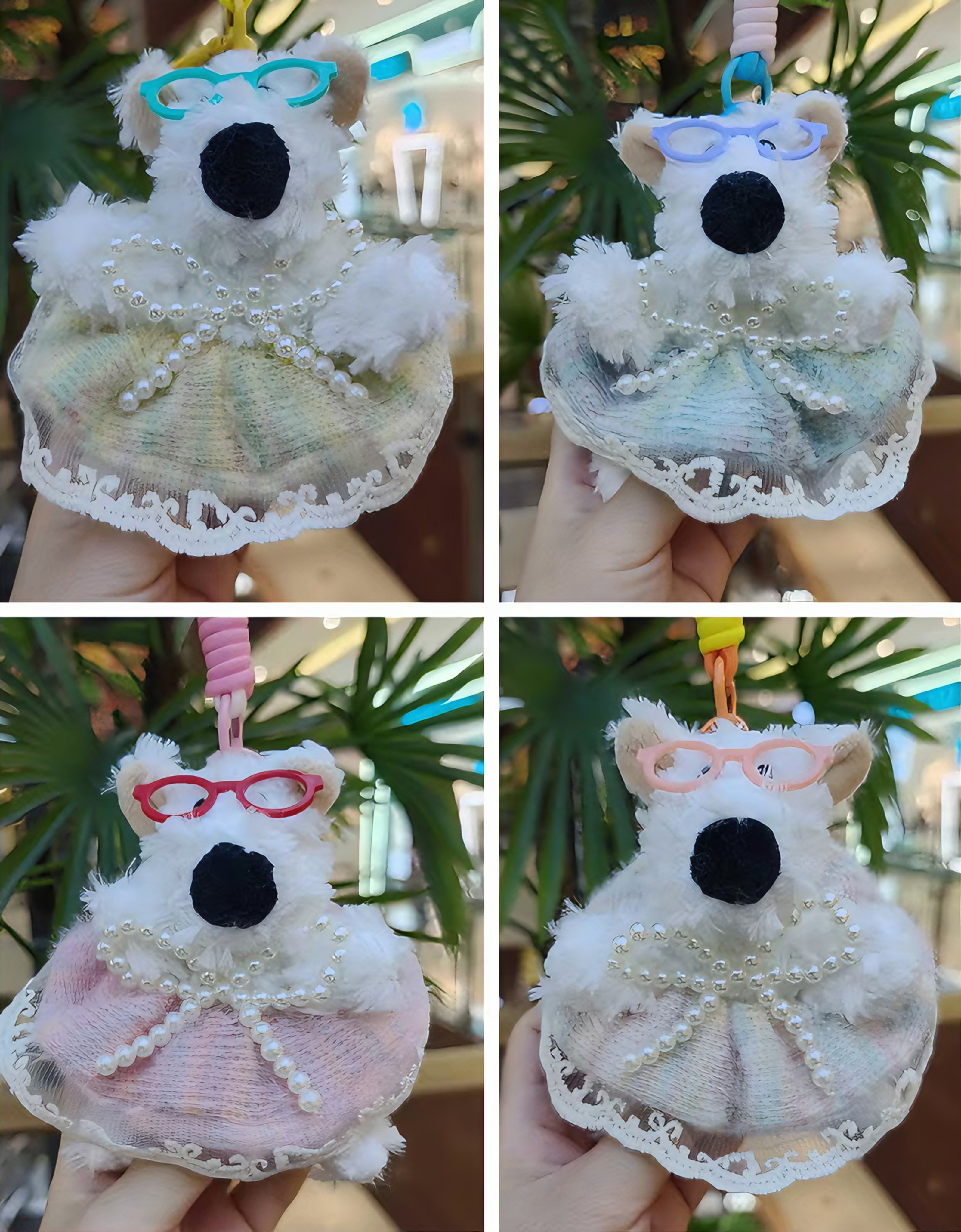 Модная и модная брелочка от плюшевой куклы из вест хайленда details Picture