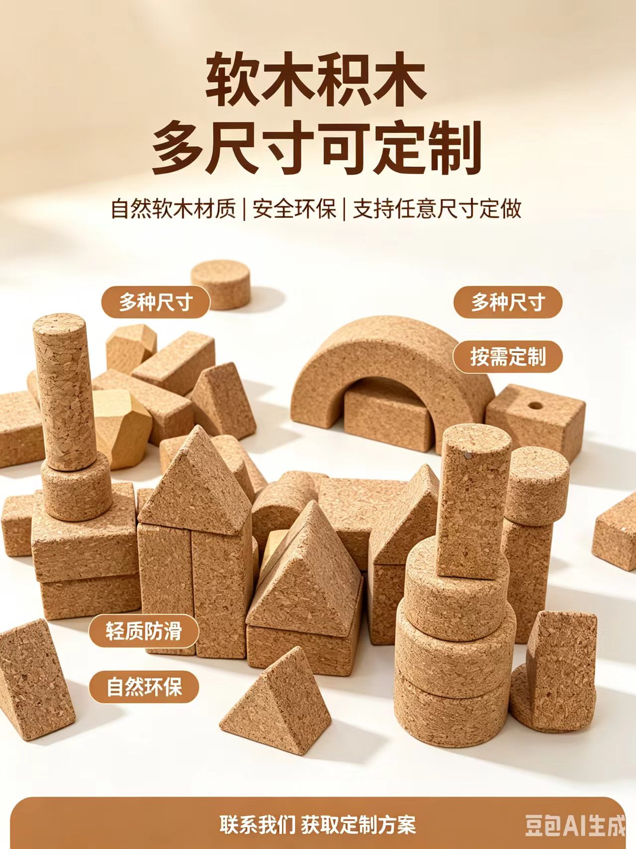 Creative and educational children's gifts for DIY assembly of building blocks details Picture