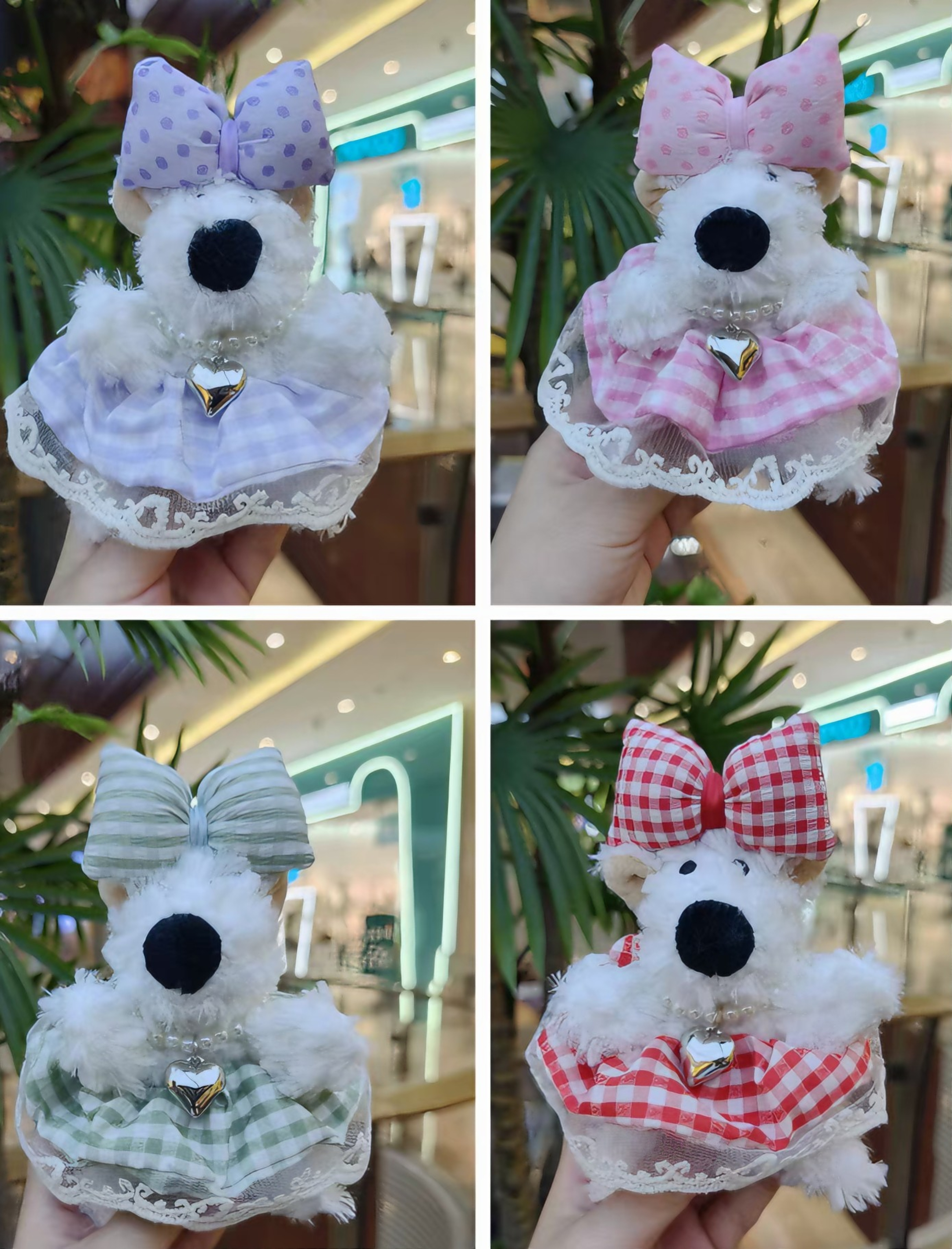 Модная и модная брелочка от плюшевой куклы из вест хайленда Item Picture