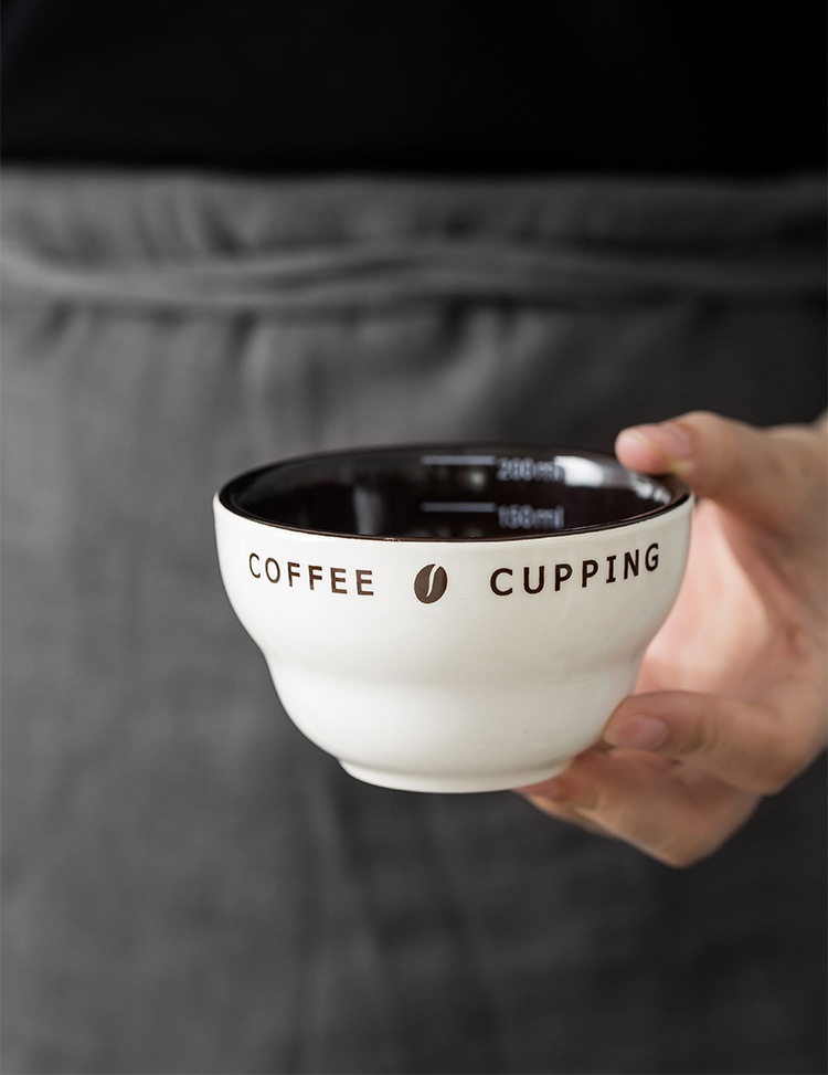 Coffee cup, ceramic coffee cup, coffee cup saucer, stirring cup details Picture