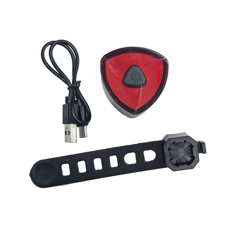 251011 luz trasera USB recargable COB luz trasera bicicleta de montaña luz trasera bicicleta nocturna luz de advertencia de seguridad Item Picture