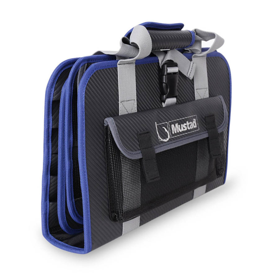 Mustad Mustad MB021/020 iron plate bag, sea fishing bag, Lull fishing gear bag, large-capacity jig equipment for fishing Item Picture