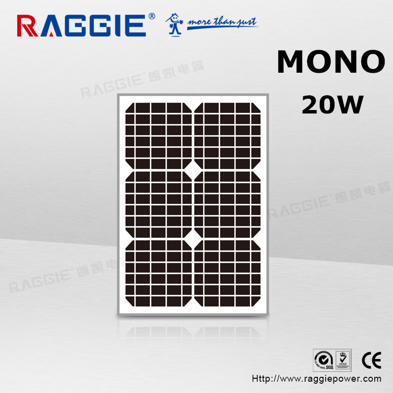 MONO-20W solar panels, monocrystalline solar panels, solar panels, photovoltaic panel solar panels details Picture