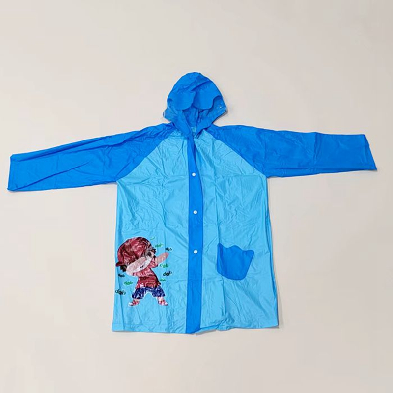 Li Wang Children's raincoats, PVC long wear, cartoon pattern style, wholesale for travel and outings Item Picture