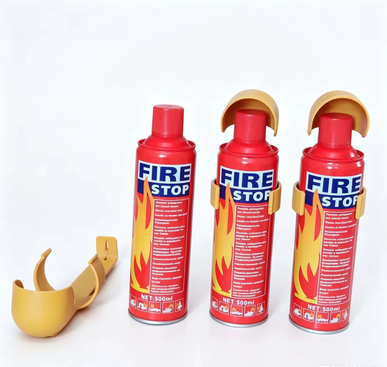 500 ml fácil de usar tipo de herramienta de emergencia extintor automático extintor de incendios de automóviles exportación de comercio exterior Application Scenario