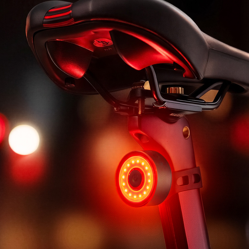 251014 USB charging COB bicycle taillight Mountain bike taillight Night Riding safety warning light full image