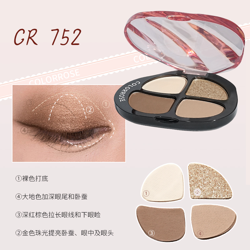colorrose Koala Rose Pocket Eyeshadow Specification image
