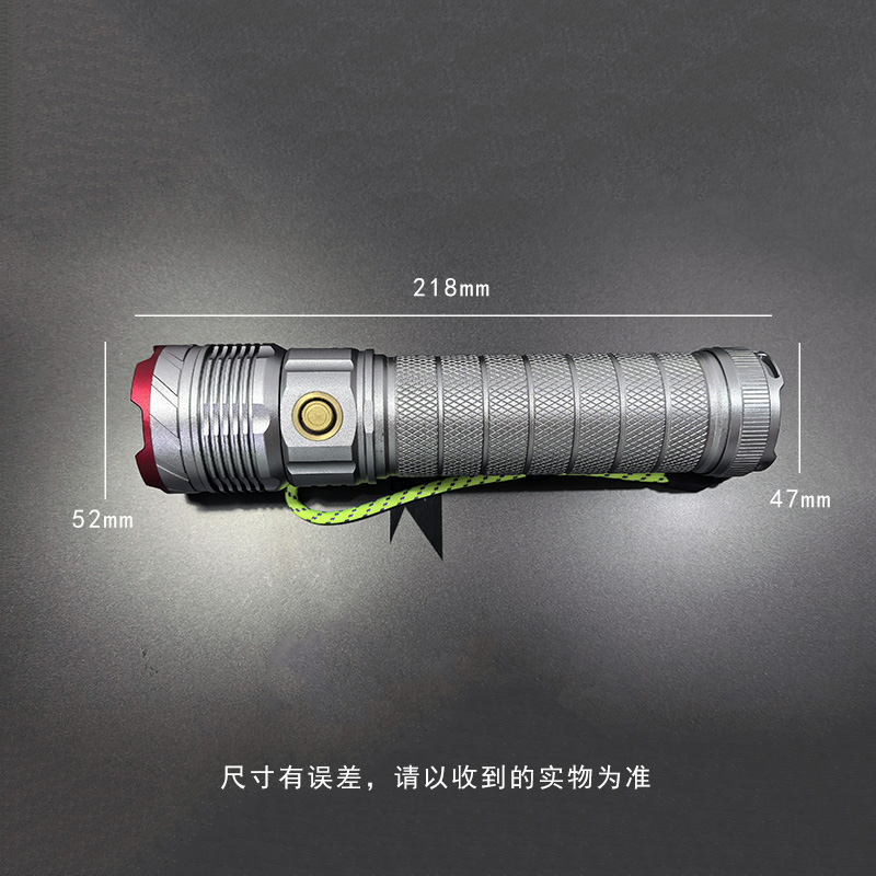 Q05-C luz brillante linterna láser blanco multifunción telescópica linterna de aleación de aluminio luz brillante cañón de láser resaltado enfoque antorcha pic 18