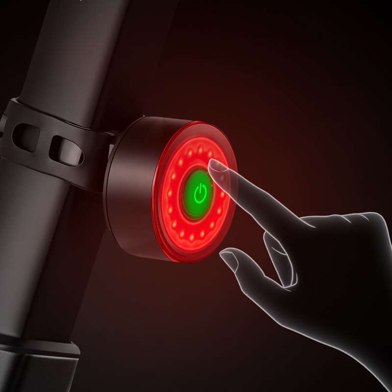 251014 luz trasera USB recargable COB luz trasera bicicleta de montaña luz trasera bicicleta nocturna luz de advertencia de seguridad Application Scenario