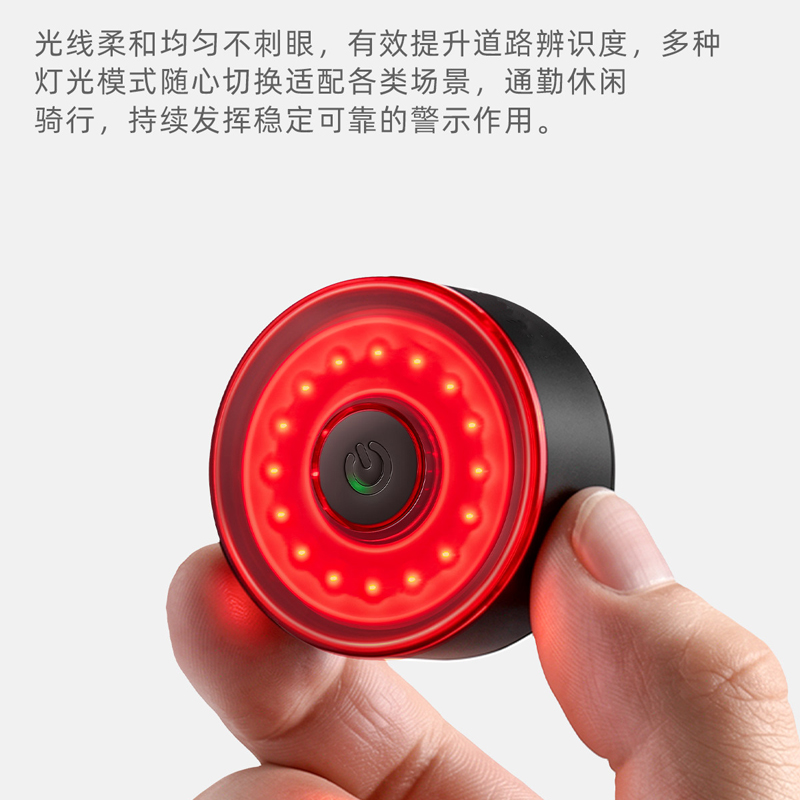251014 USB charging COB bicycle taillight Mountain bike taillight Night Riding safety warning light Application Scenario