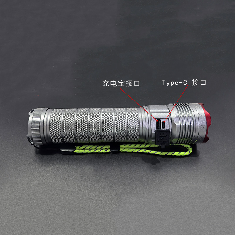 Q05-C luz brillante linterna láser blanco multifunción telescópica linterna de aleación de aluminio luz brillante cañón de láser resaltado enfoque antorcha pic 20