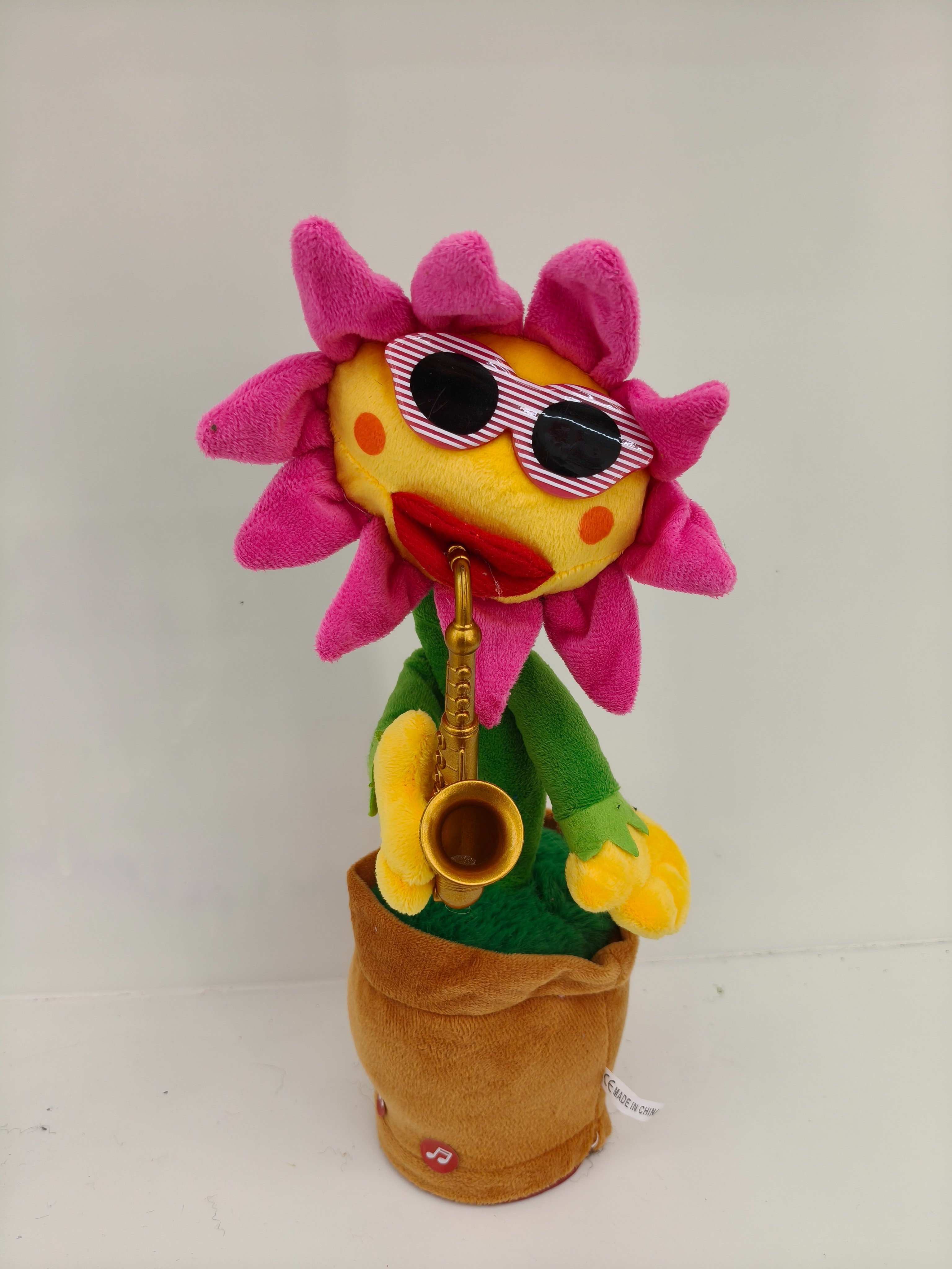 The enchanting flower cactus, with Musical Instruments, can twist and sing, accompanies toys, children's gifts Specification image
