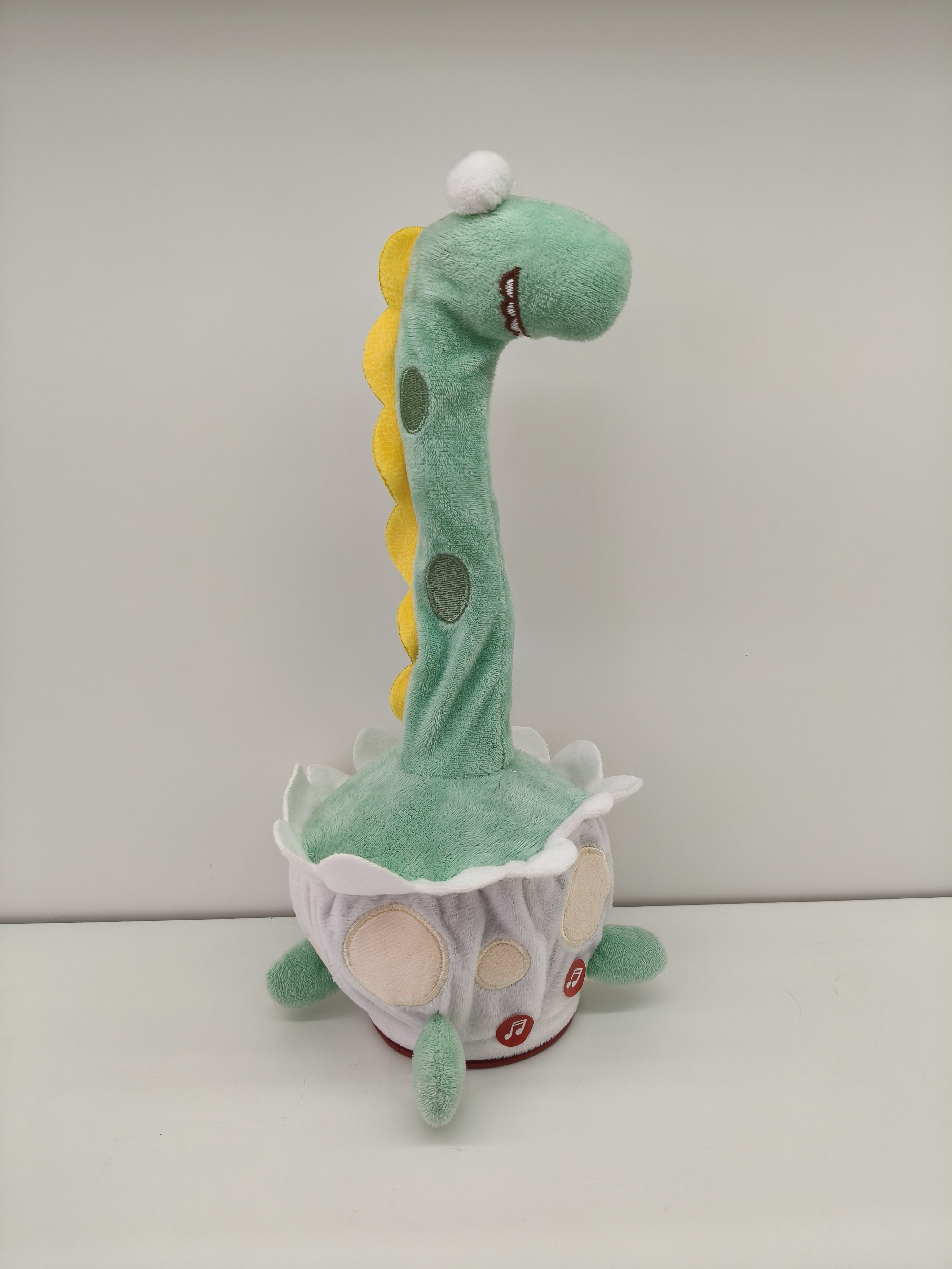 Dinosaur cactus cantará twist body band grabación juguete de compañía para niños details Picture