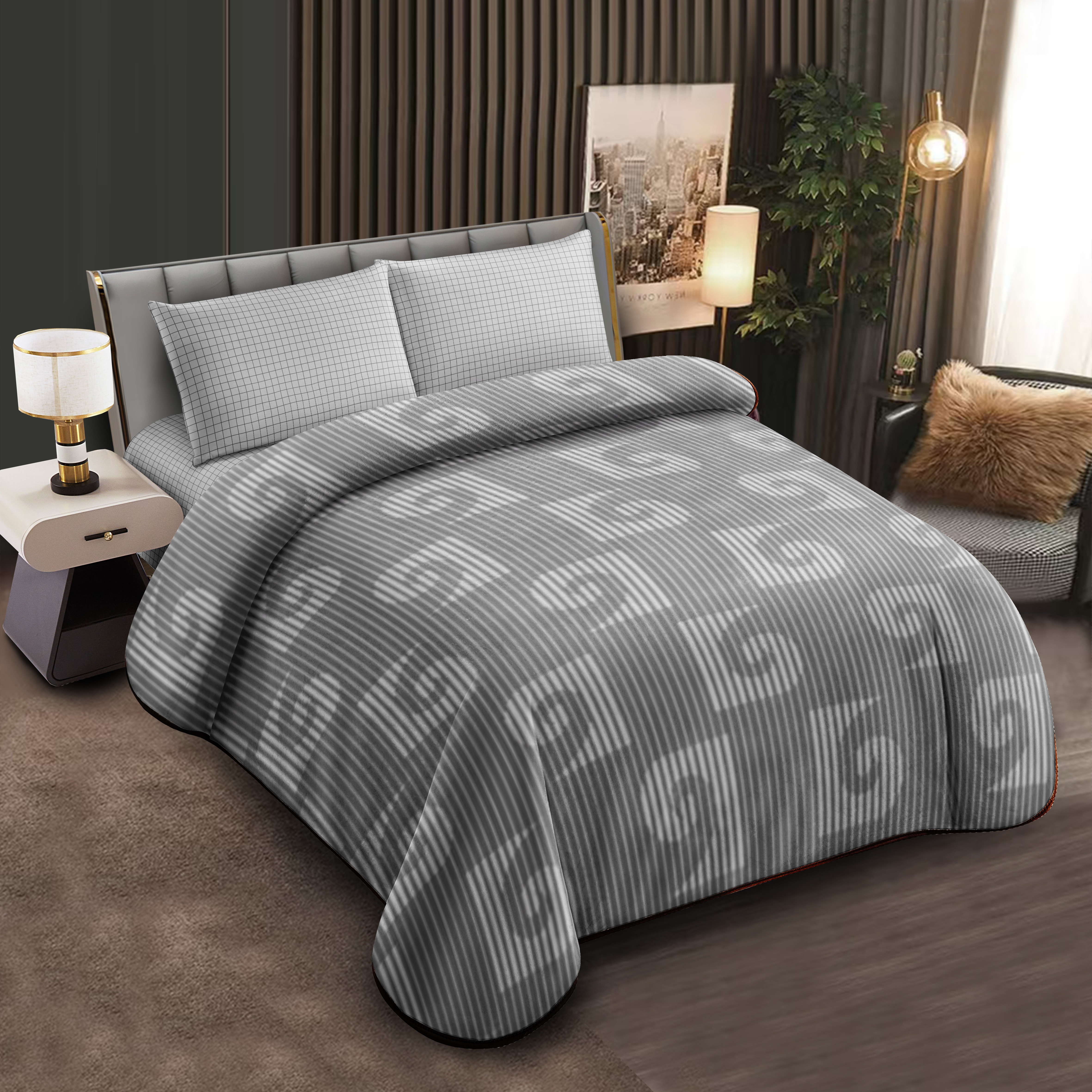 Middle East blanket export trade floral pattern Raschel blanket cloud blanket composite blanket wholesale customization large double size purple striped spiral pattern comfortable quilt soft warm bedding bed sheet quilt core single and double person style Item Picture