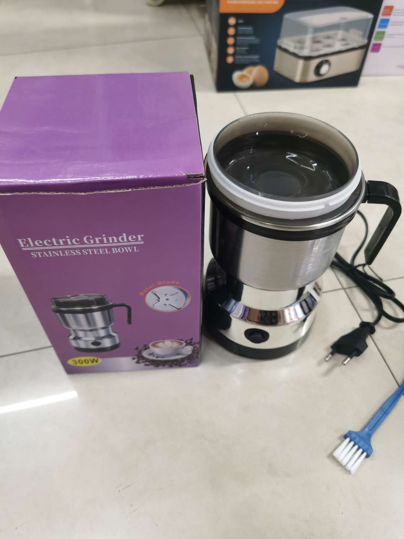 Cross-border foreign trade household small coffee grinder, medicinal material pulverizer, powder grinder, electric mixer, bean grinder detail image 4