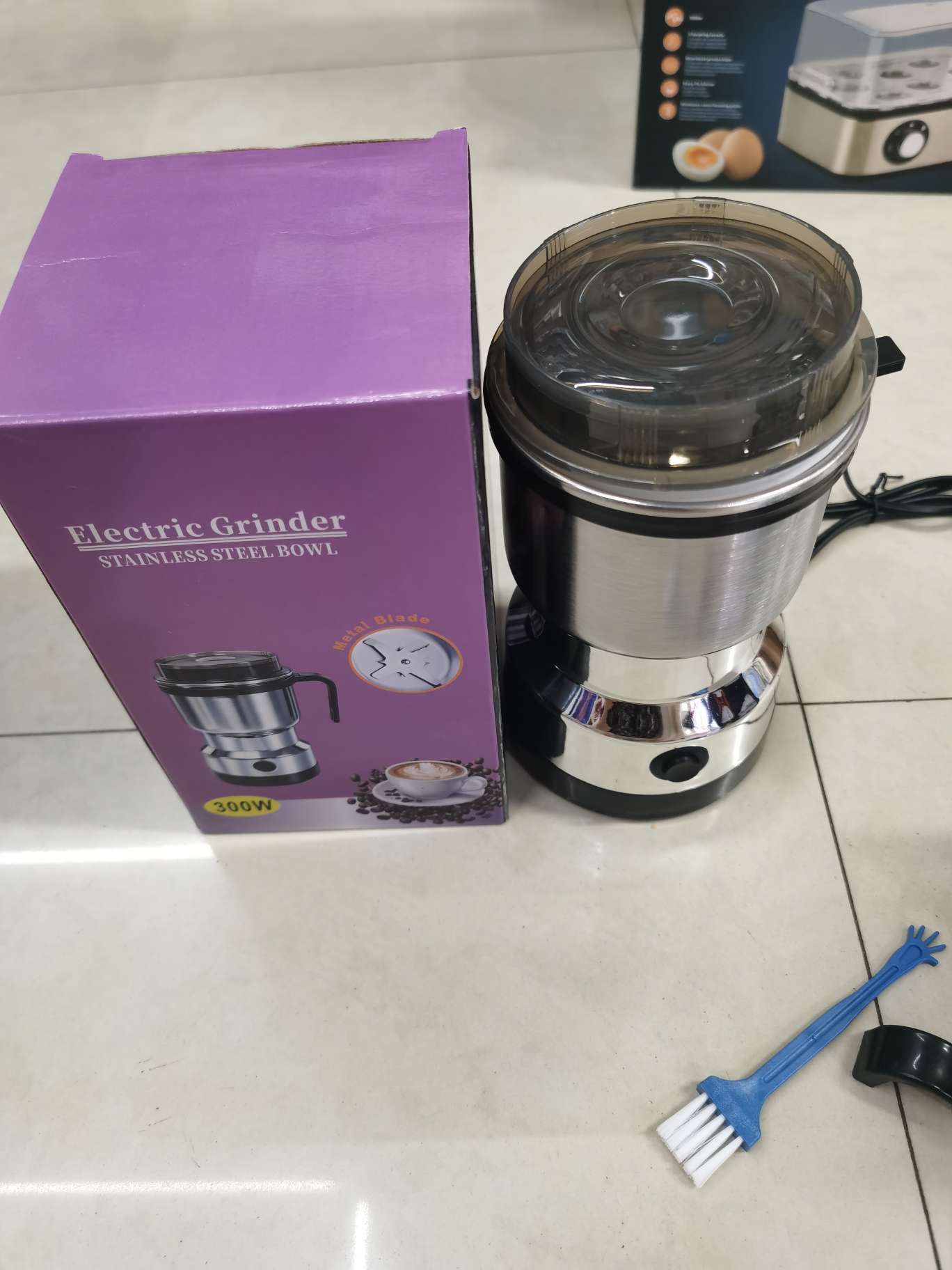 Cross-border foreign trade household small coffee grinder, medicinal material pulverizer, powder grinder, electric mixer, bean grinder detail image 6