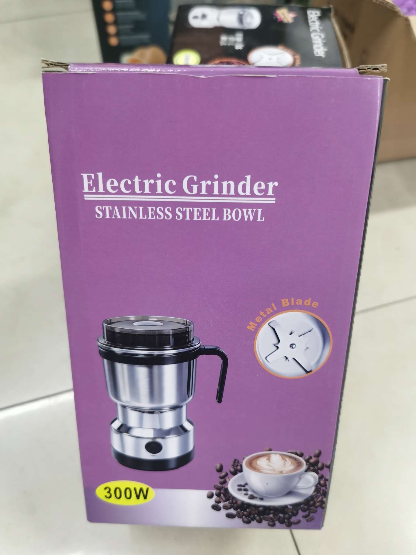 Cross-border foreign trade household small coffee grinder, medicinal material pulverizer, powder grinder, electric mixer, bean grinder detail image 2