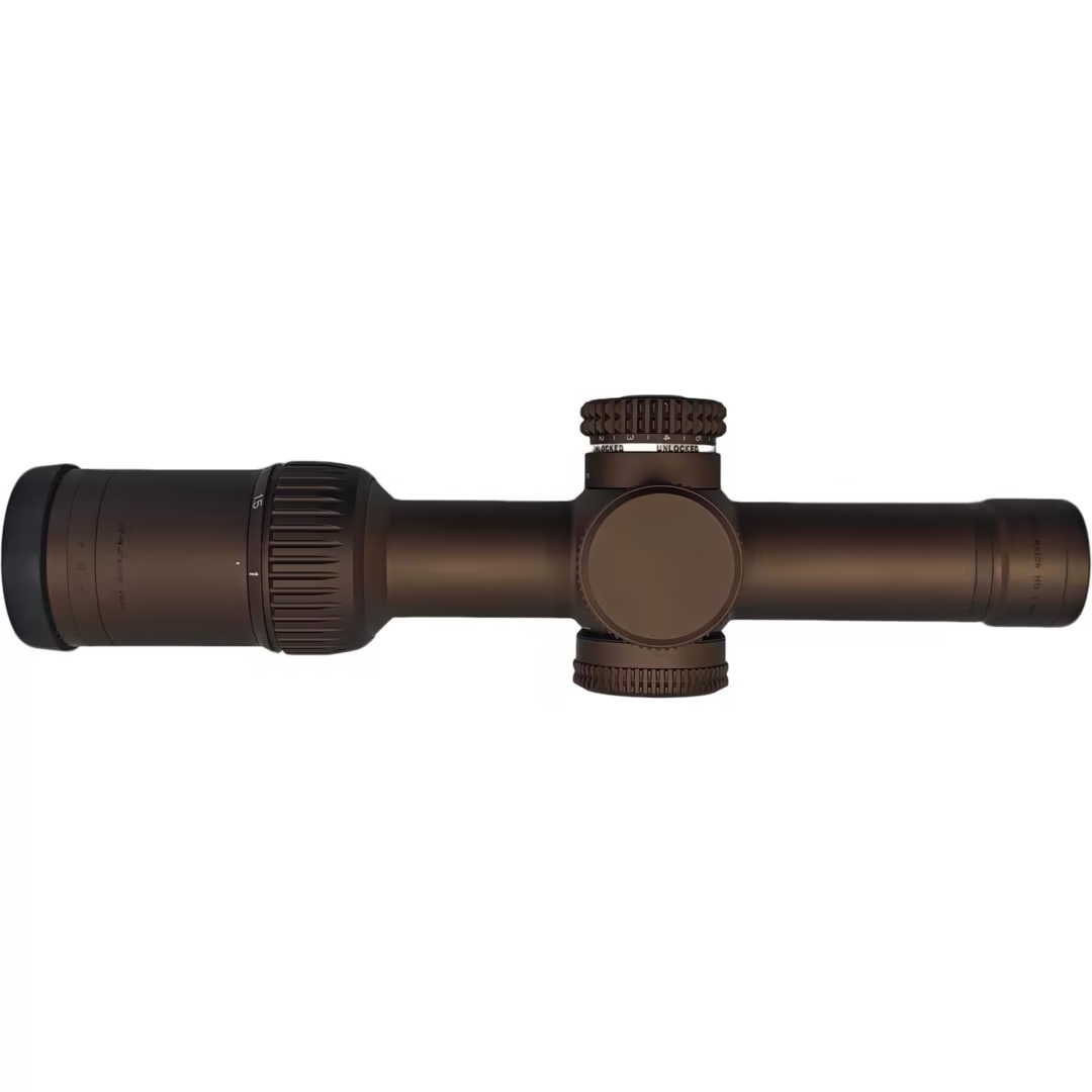R Razor HD GEN II-E 1-6x24 Front FFP Quick Sight Sand-brown all-metal illumination Tactical sight details Picture