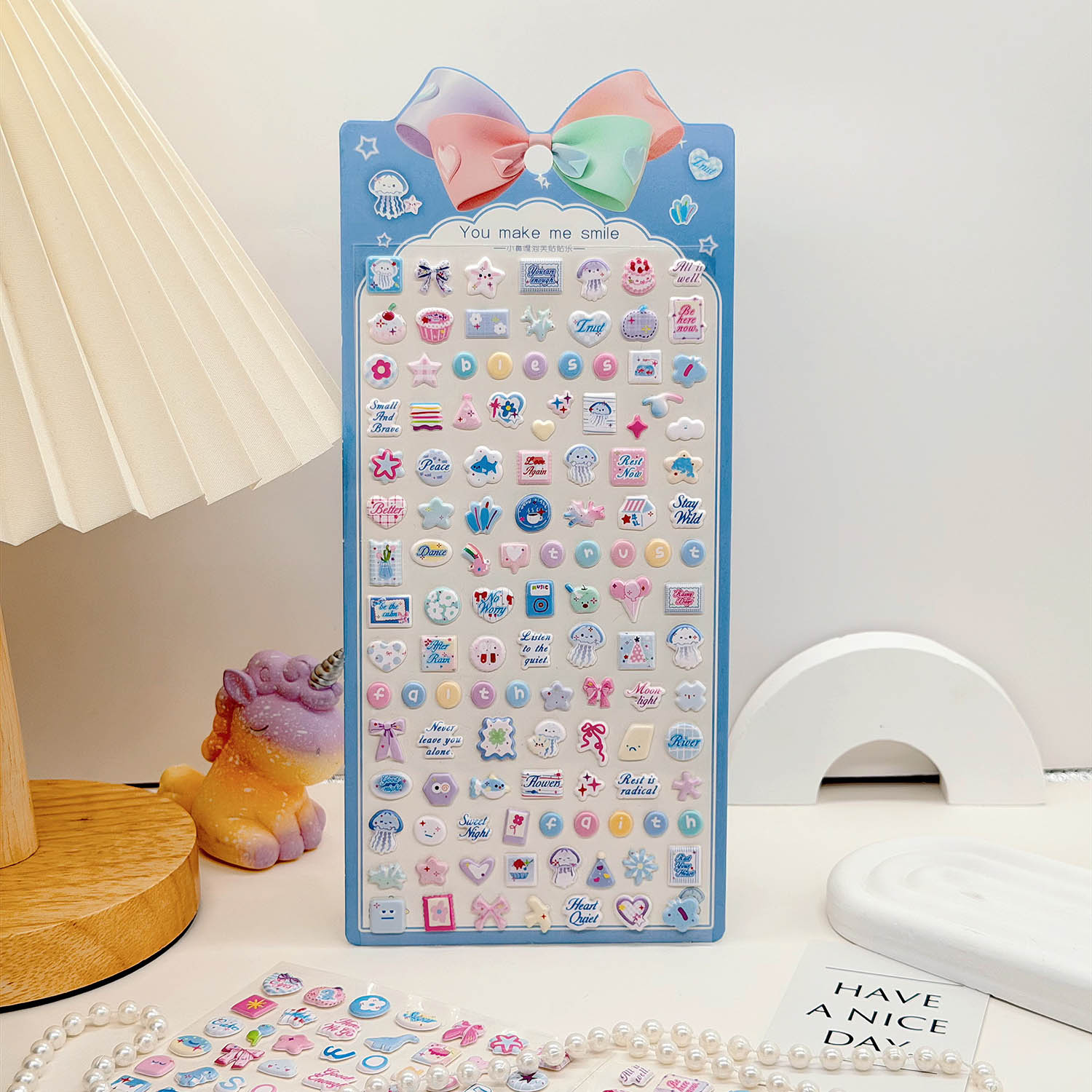 贴纸/儿童贴纸/造景贴纸/彩色贴纸/钻贴纸产品图