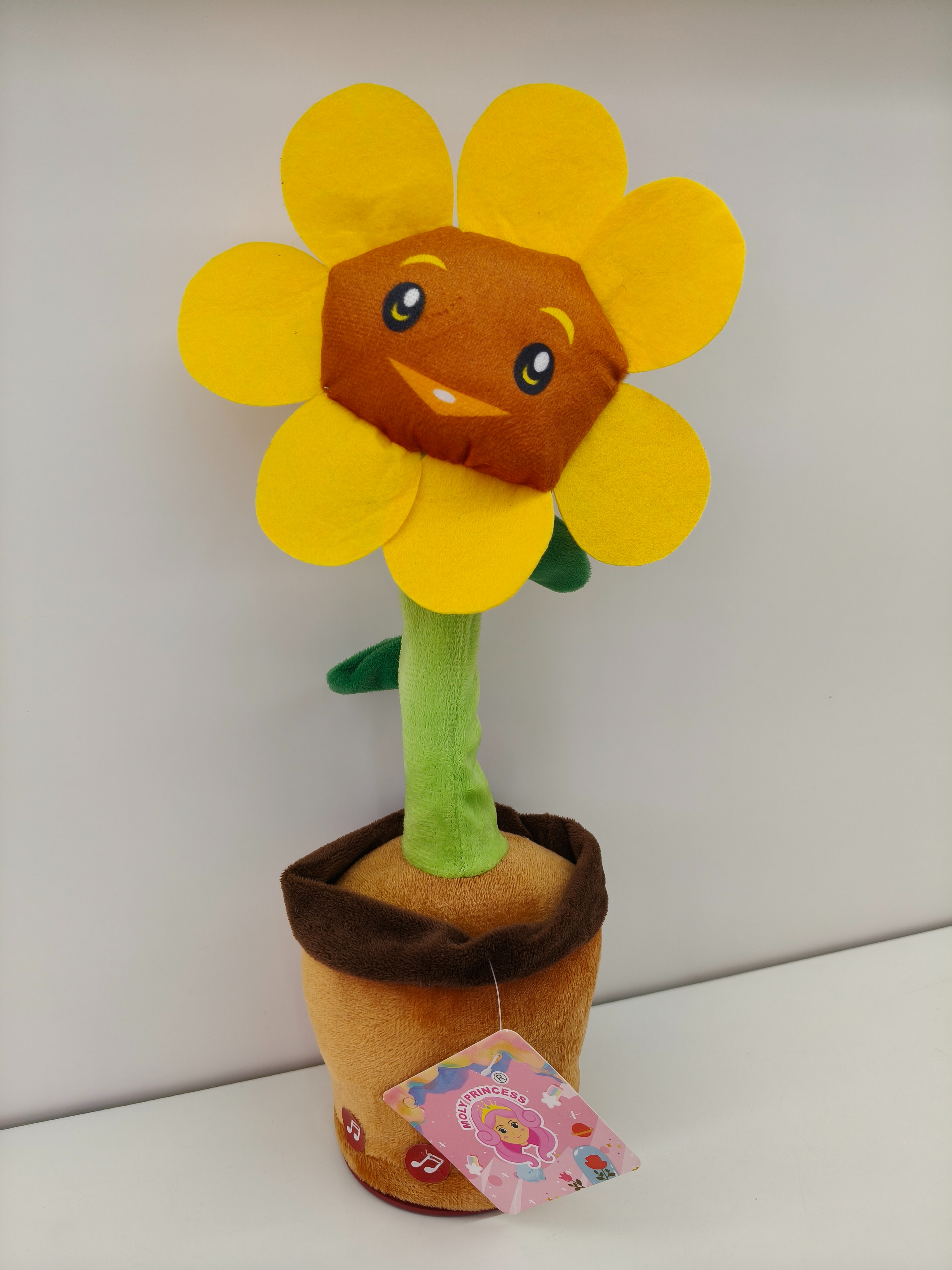 Sunflower cactus can play Musical Instruments, twist and sing, and keep company with toys Application Scenario