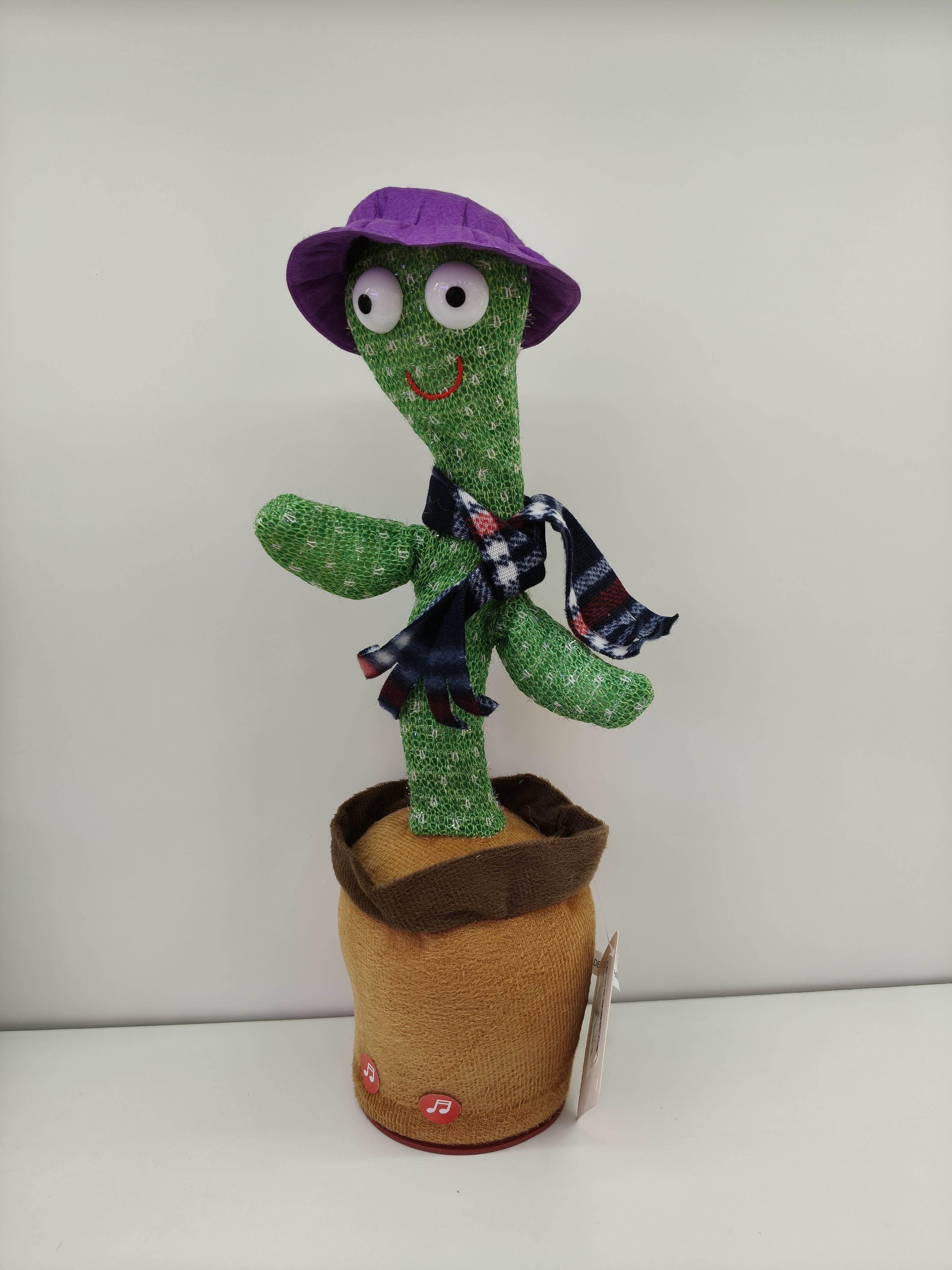 Style A simple clothing: Cactus learning to speak and dance, cactus Twisting toy details Picture