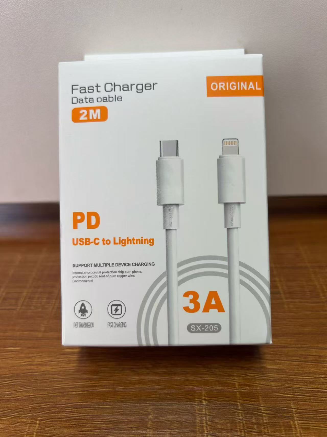 3A comercio exterior cross-border blast apple 60W cable de datos aplicable iphone17/15pm teléfono móvil travieso cable de carga rápida PD detail image 3