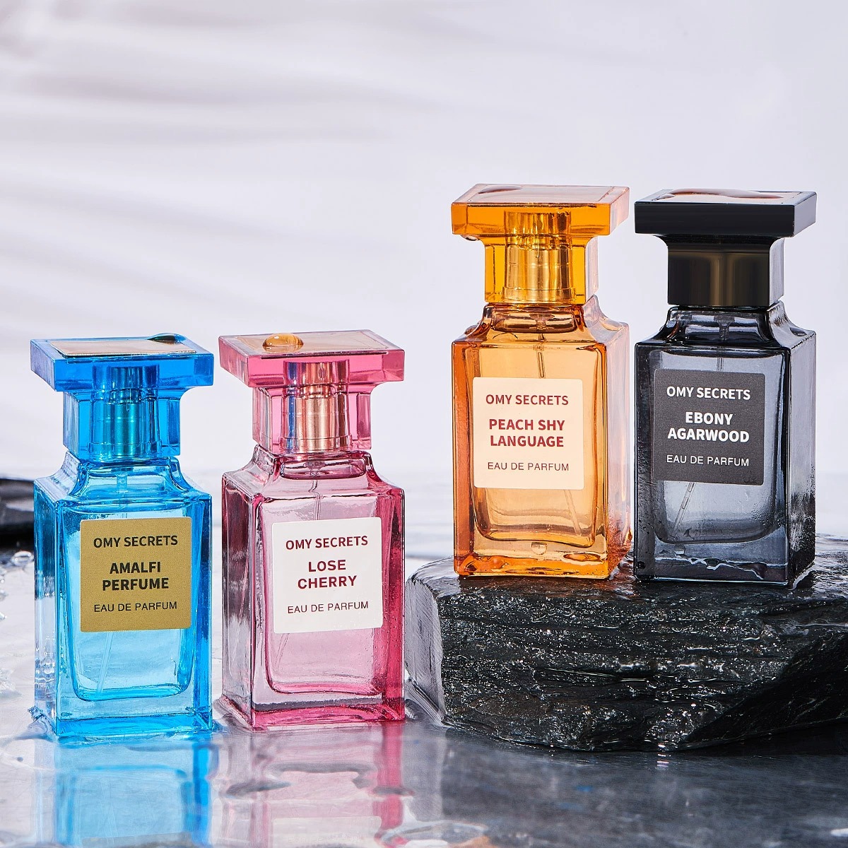 Factory-direct supply of niche alternative ebony agarwood, Lost cherry and bitter peach perfume for men and women, long-lasting light fragrance wholesale