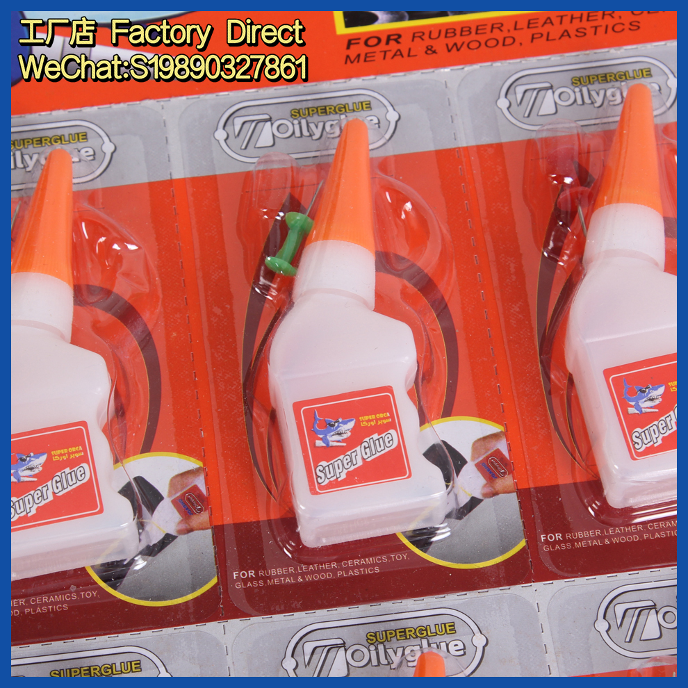 Shark brand large-capacity 502 glue, strong adhesive, instant adhesive, shoe adhesive, metal and plastic universal adhesive factory direct sales Specification image