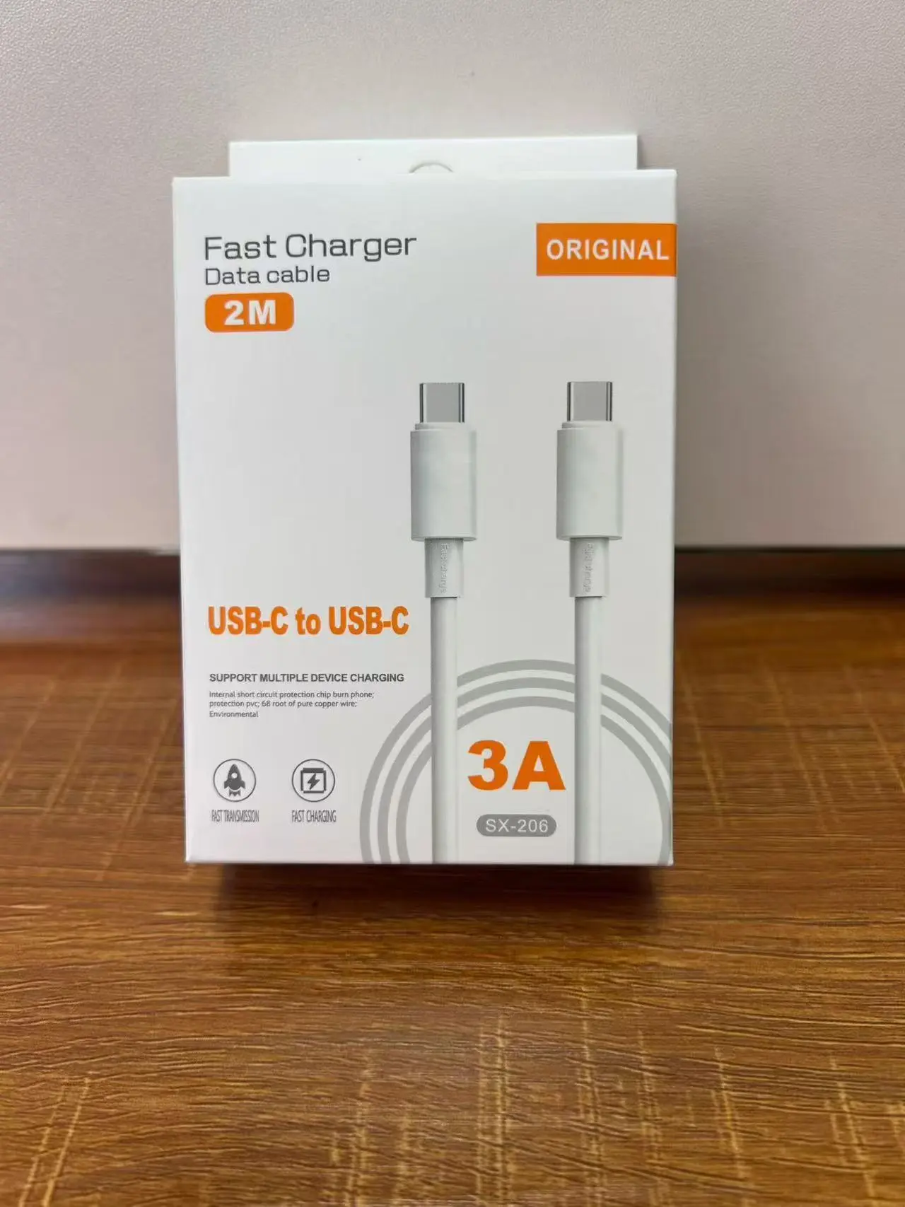 3A comercio exterior cross-border blast apple 60W cable de datos aplicable iphone17/15pm teléfono móvil travieso cable de carga rápida PD detail image 2