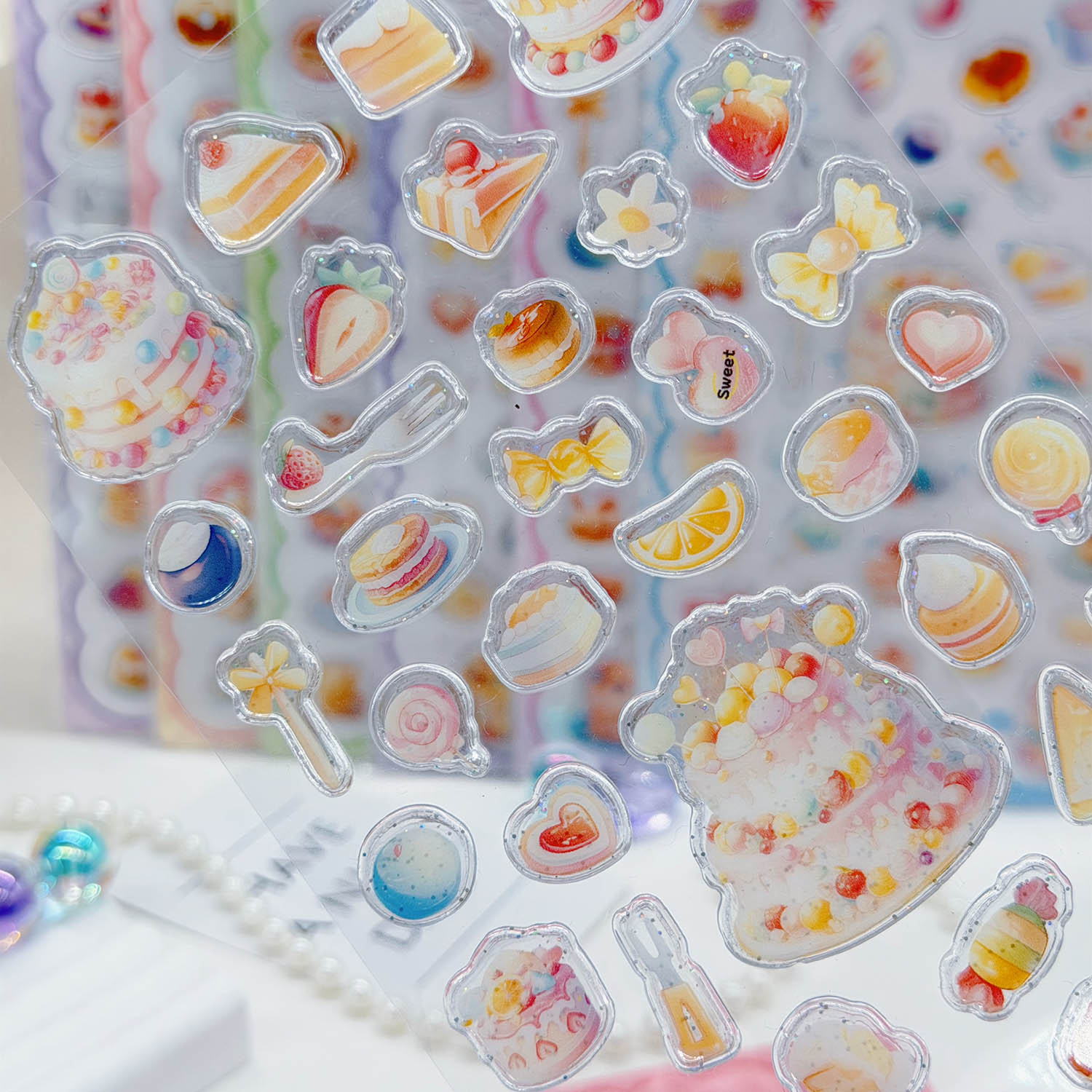 JH90W crystal sticker Item Picture