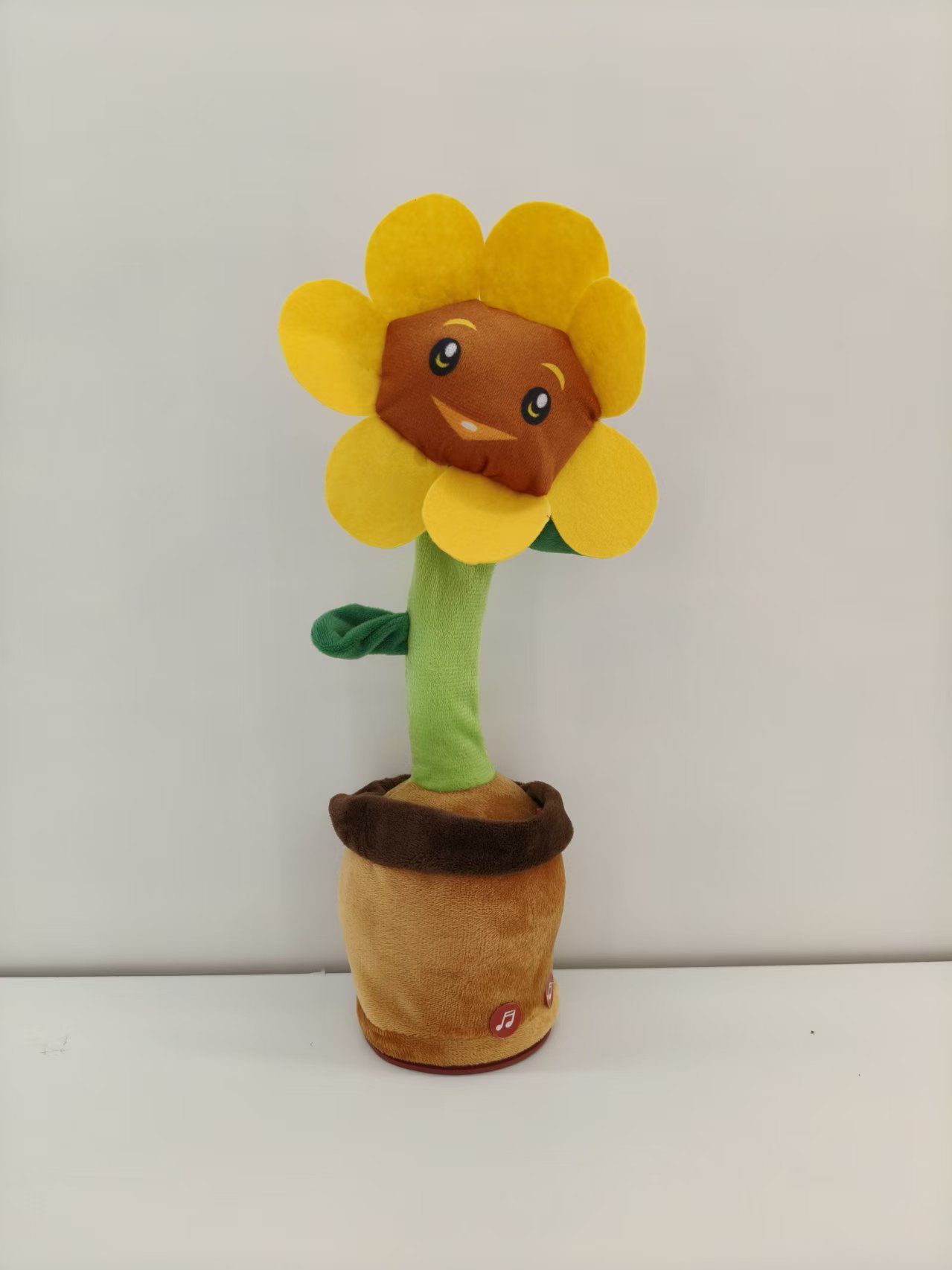Sunflower cactus can play Musical Instruments, twist and sing, and keep company with toys Item Picture
