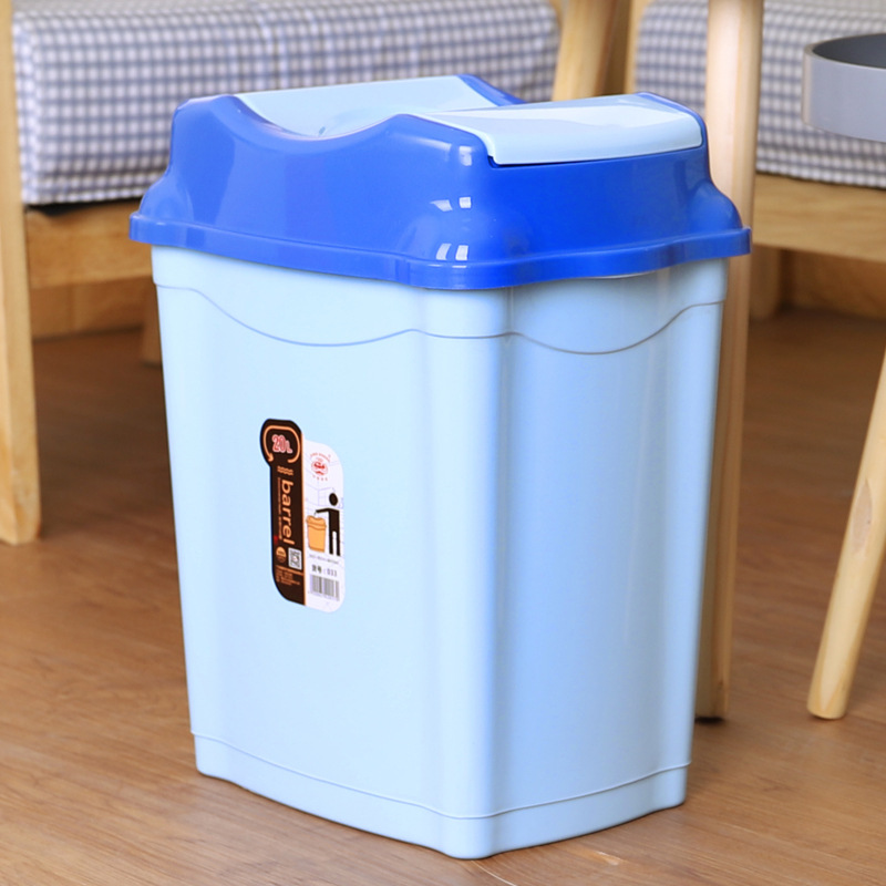 X133-D-033 новые крытые мусорные баки 6L12L20L30L50L80L с квадратными мусорными баками на открытом воздухе details Picture