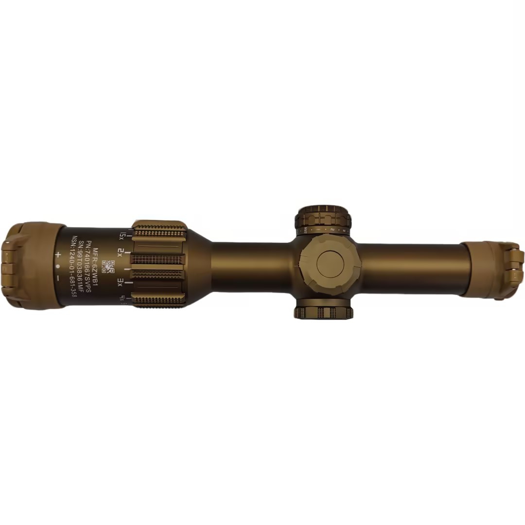 S marca TANGO-MSR 1-6x24 dorado mira táctica telescopio de caza al aire libre Application Scenario
