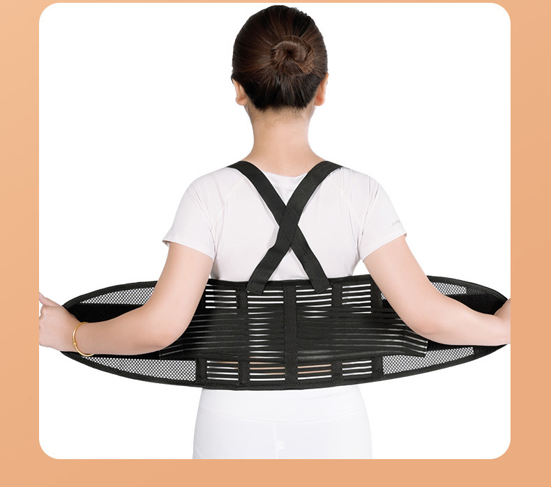 The work guard belt is warm, breathable, and supported by steel plates to protect the waist. It is anti-slip for both men and women. The lumbar spine is fixed and protected pic 9
