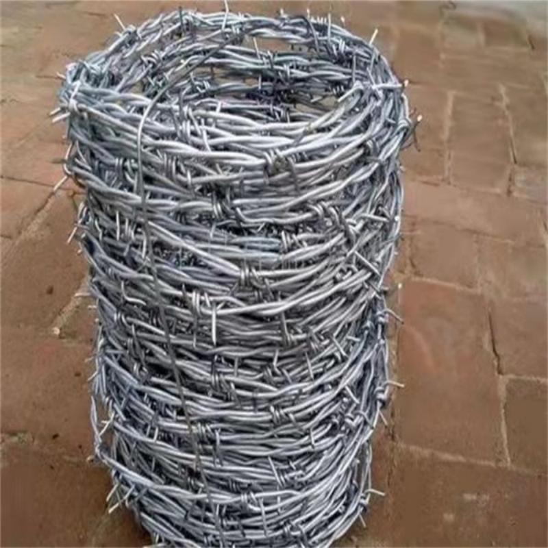 Alambre alambre espinoso tender a twist espina cuerda galvanizado espina cuerda machete espina delgado alambre puntiagudo prisión aislamiento cerca de acero inoxidable trepar piedra del muro de la red TieJiLi ladronzuelo cuchillas espina cuerda para escalar el cuchillo de enmalle escuela Item Picture