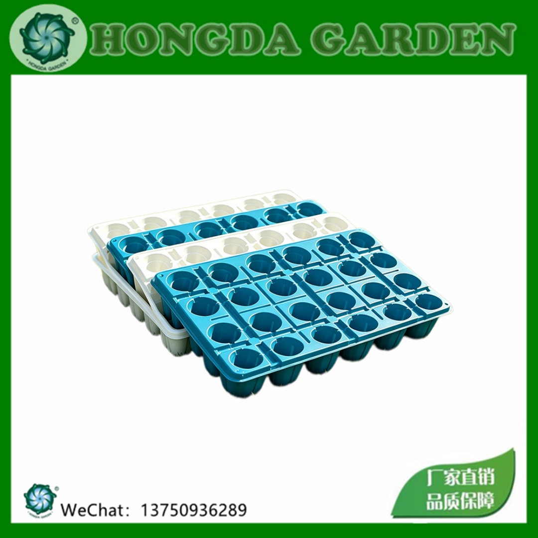 Bandeja de plántulas para jardinería goteo bandeja de plántulas para calabazas de gran apertura guía diseño de tanque de plántulas para cultivo de invernaderos